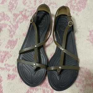 Croc sandals